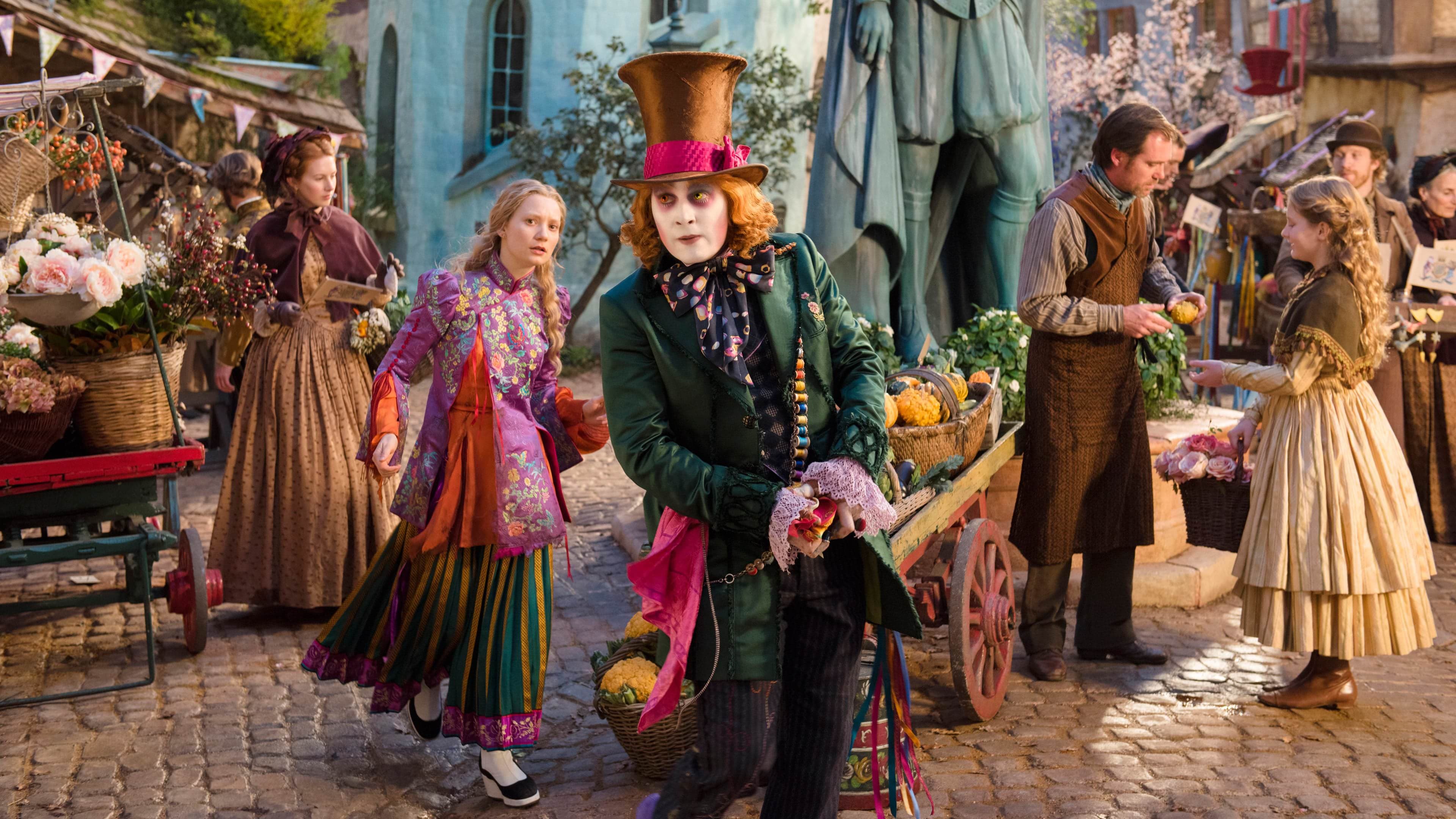 Alice Through the Looking Glass backdrop