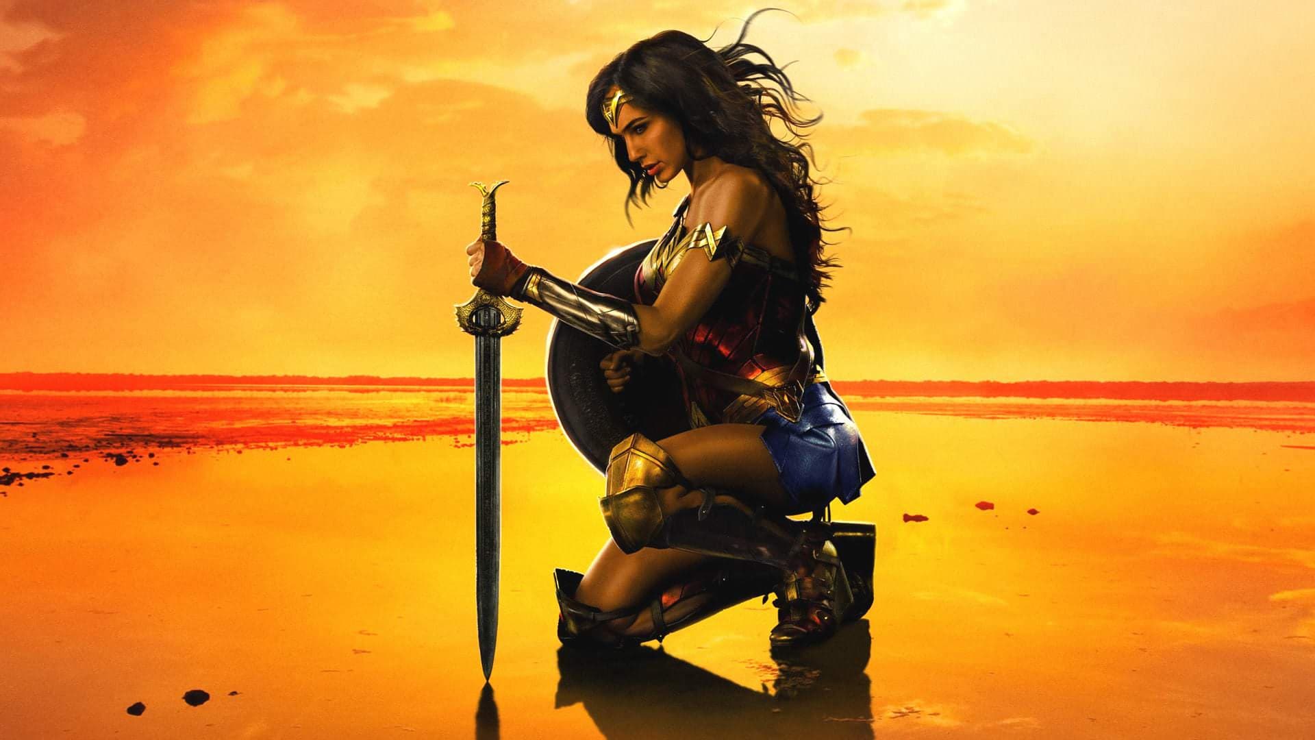 Wonder Woman backdrop