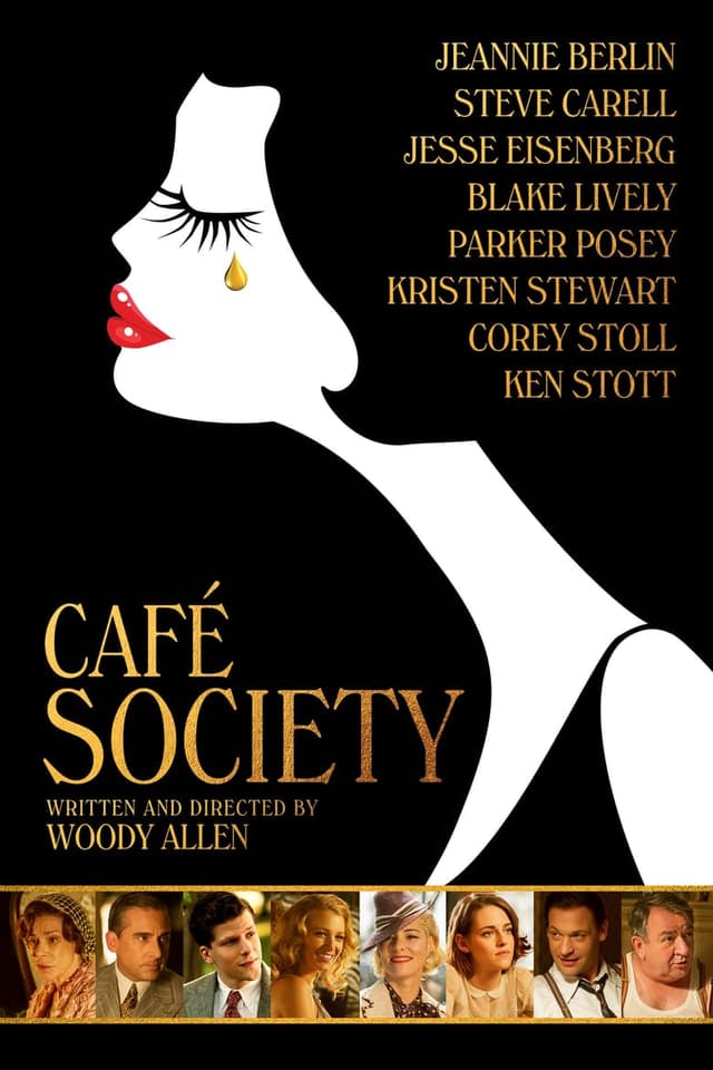 Café Society poster