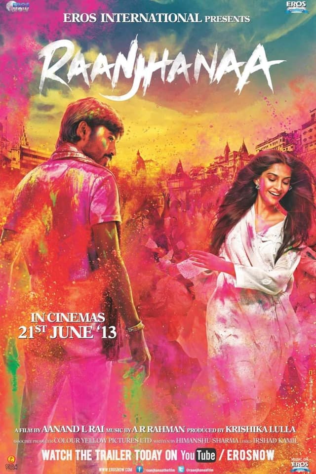 Raanjhanaa poster