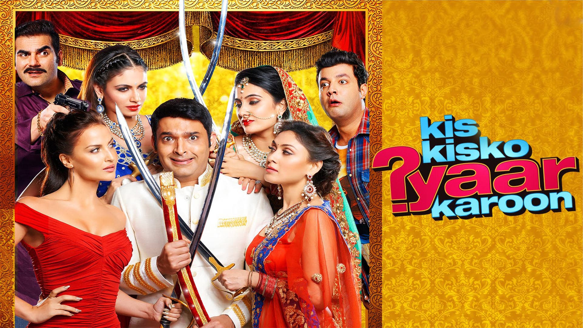 Kis Kisko Pyaar Karu backdrop