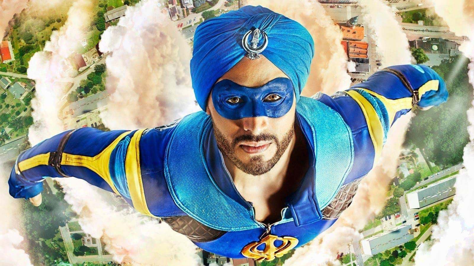 A Flying Jatt backdrop