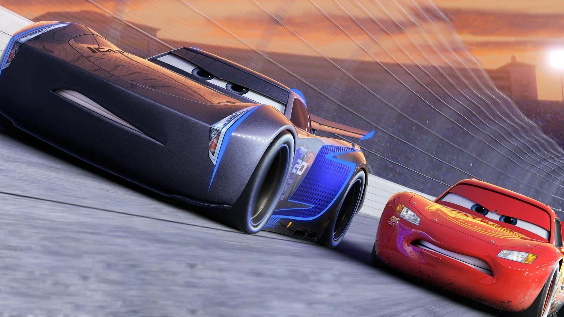 Cars 3 backdrop