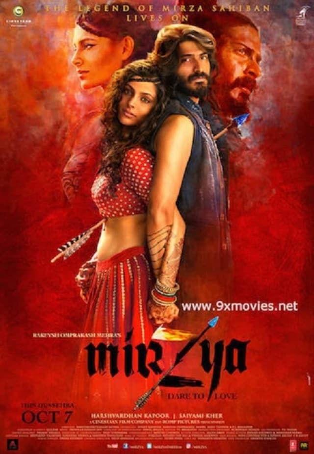 Mirzya poster