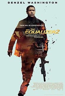 The Equalizer 2 poster