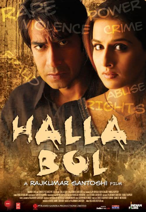 Halla Bol poster