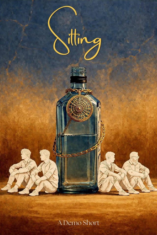 Sitting poster