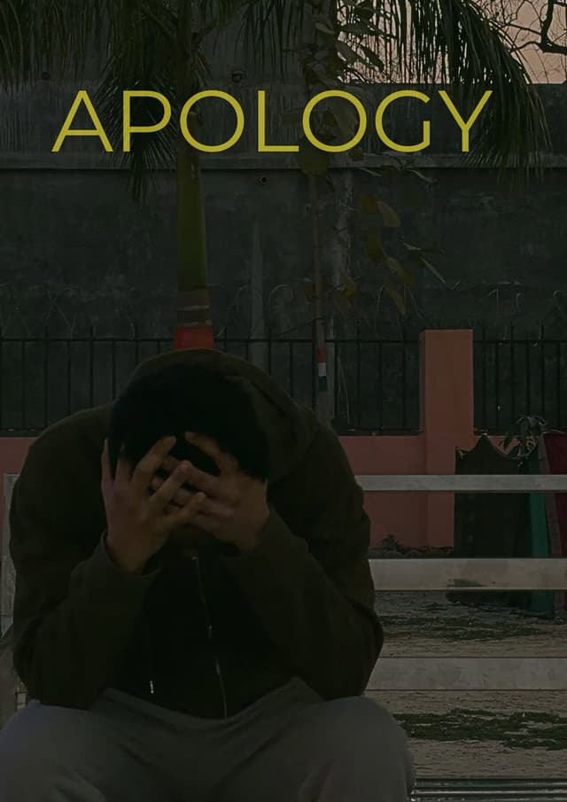 Apology poster