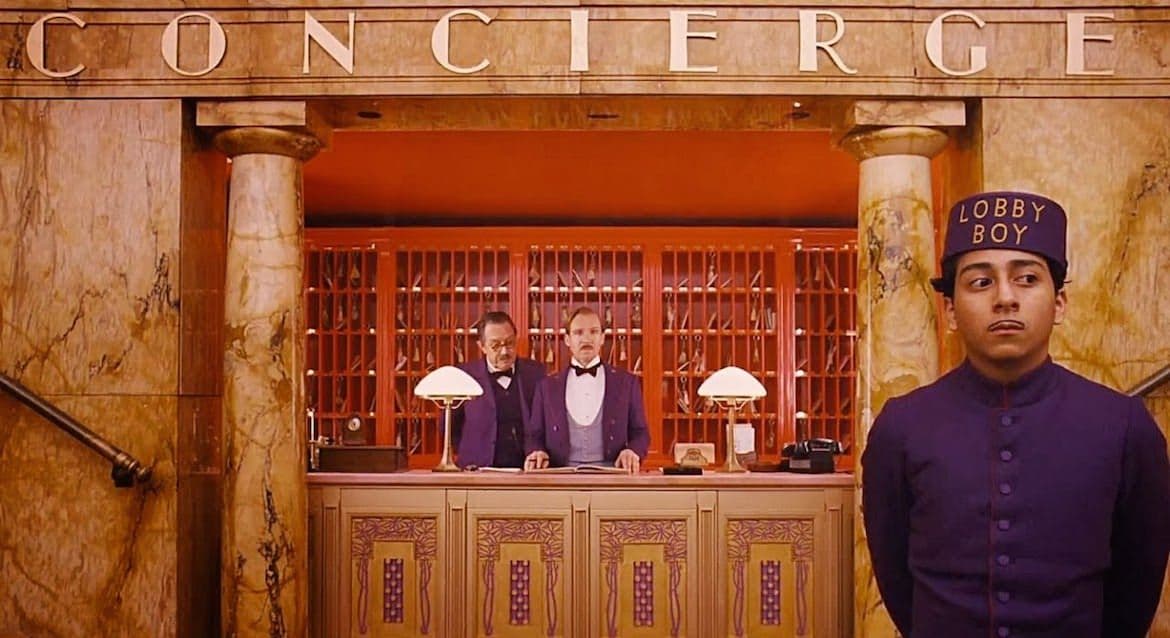 The Grand Budapest Hotel backdrop
