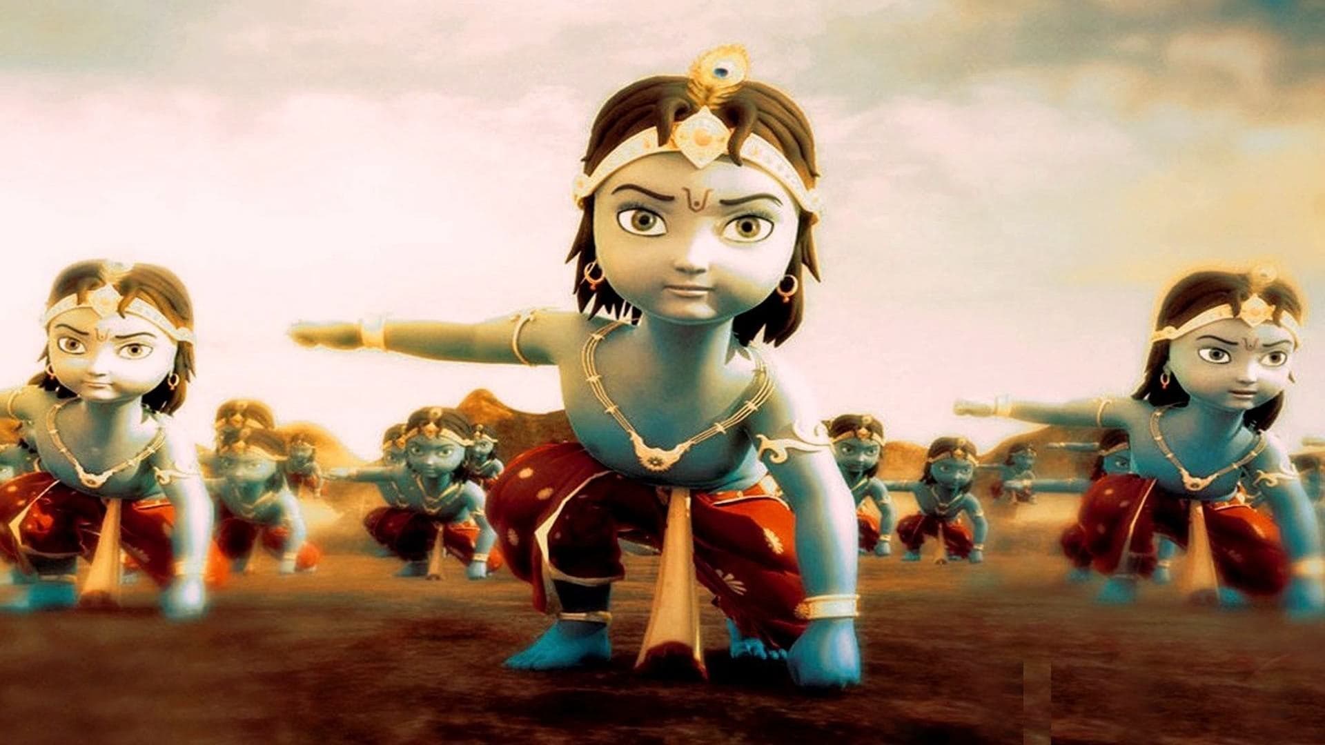 Main Krishna Hoon backdrop