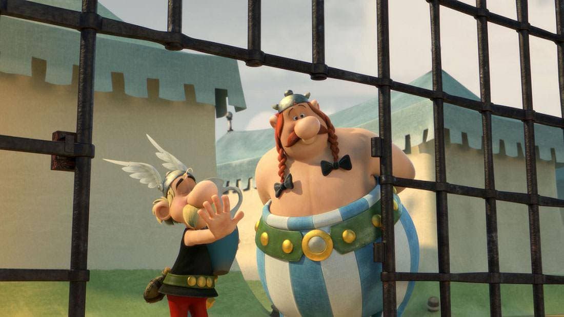 Asterix: The Mansions Of The Gods backdrop
