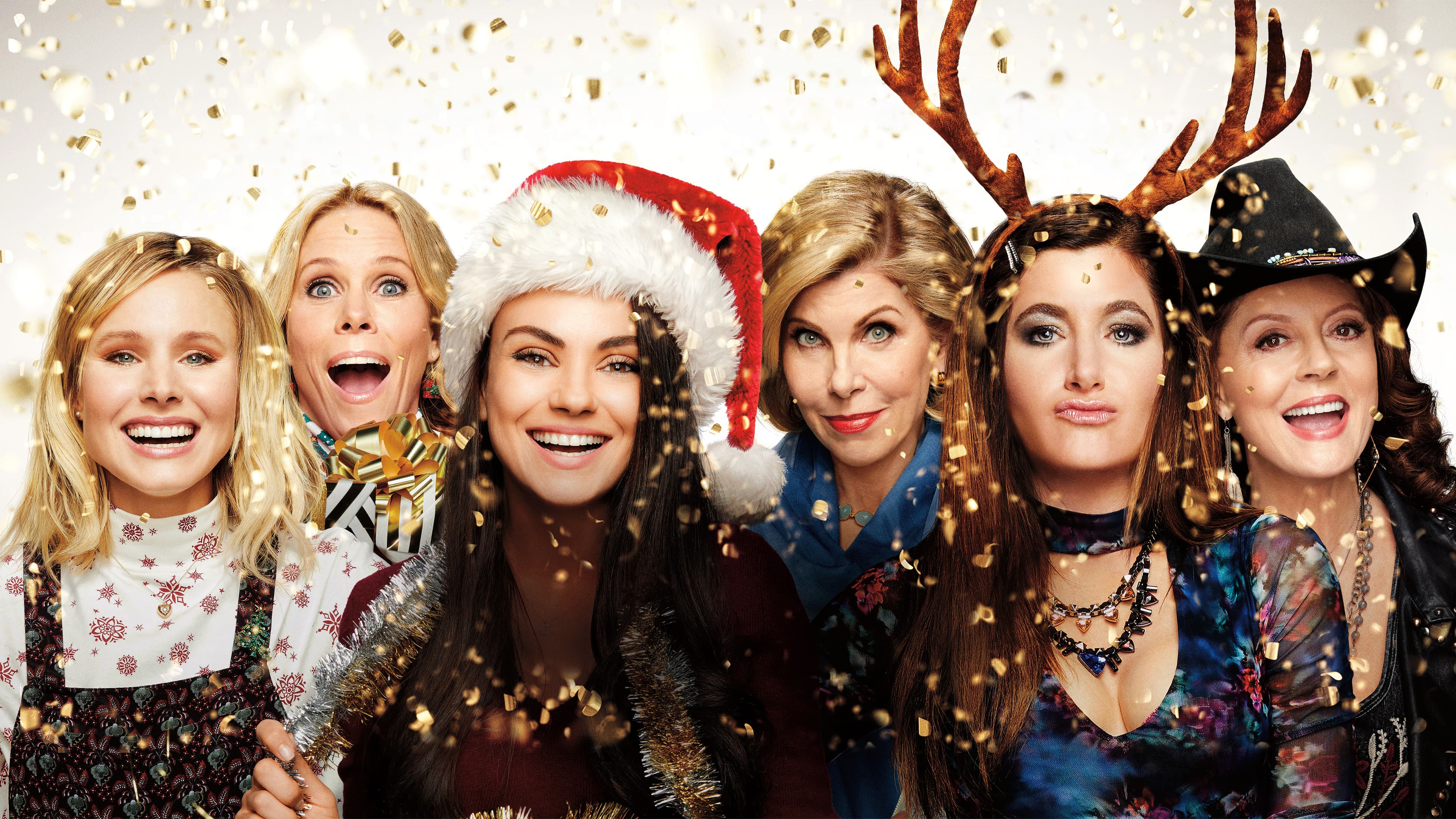 A Bad Moms Christmas backdrop