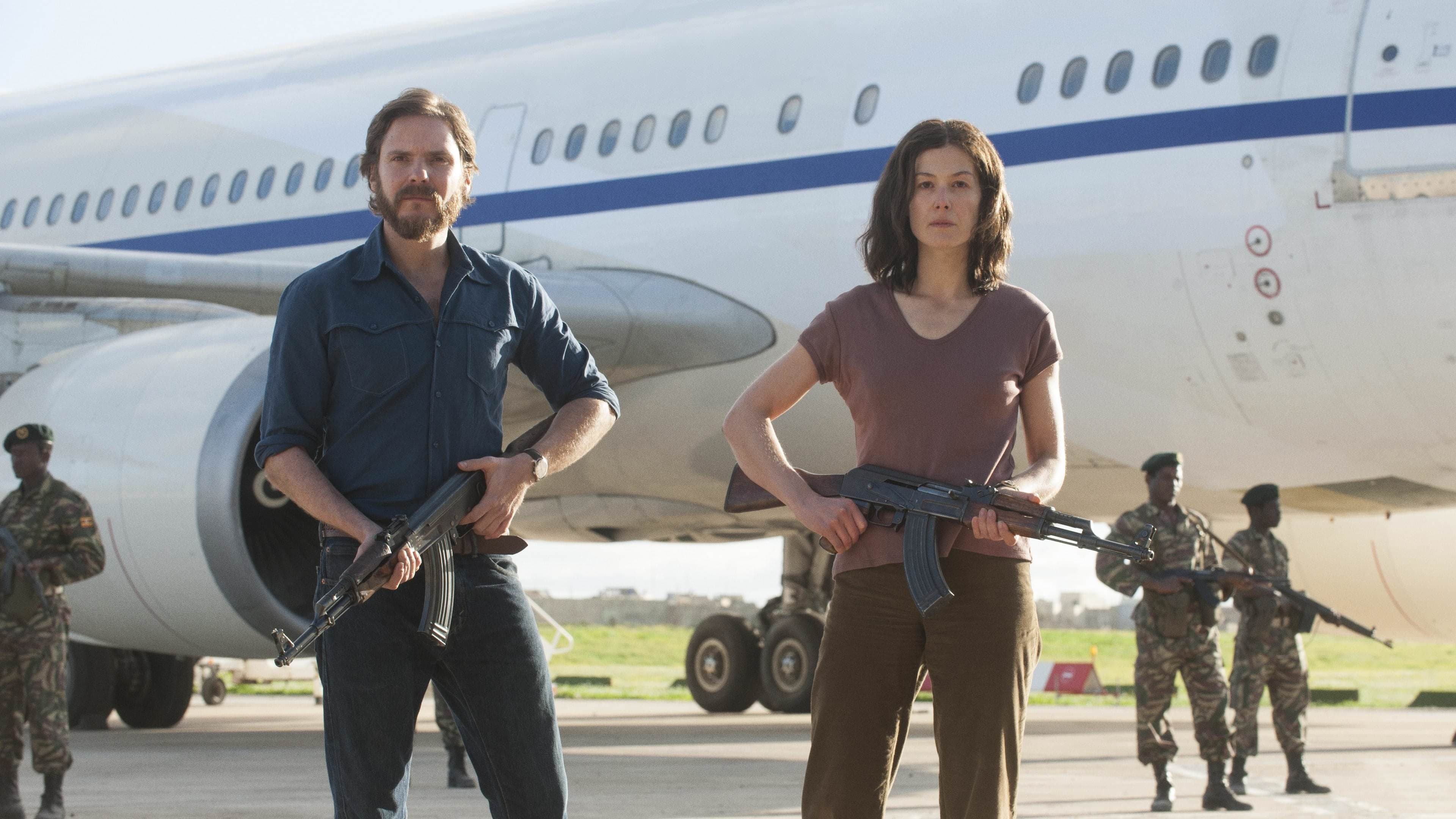 7 Days In Entebbe backdrop