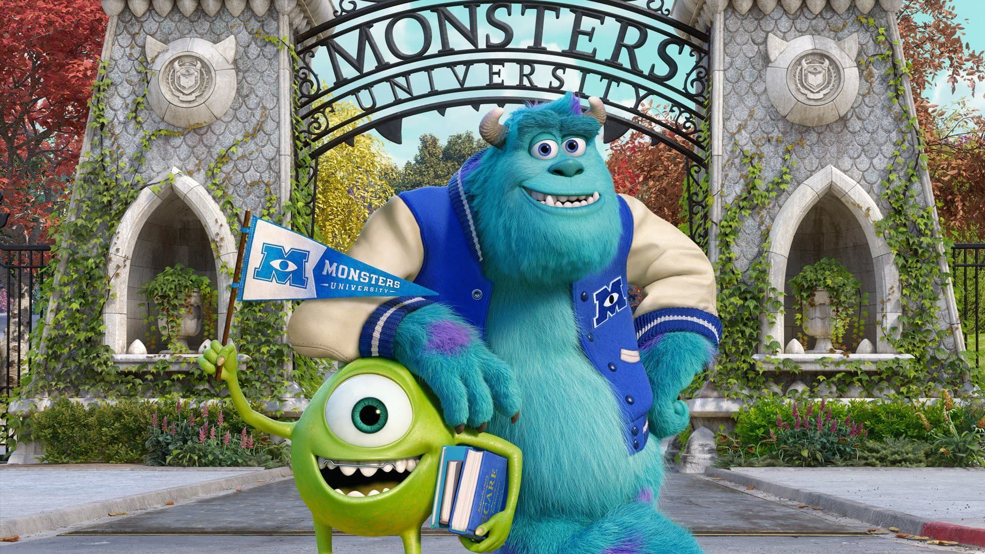 Monsters University backdrop