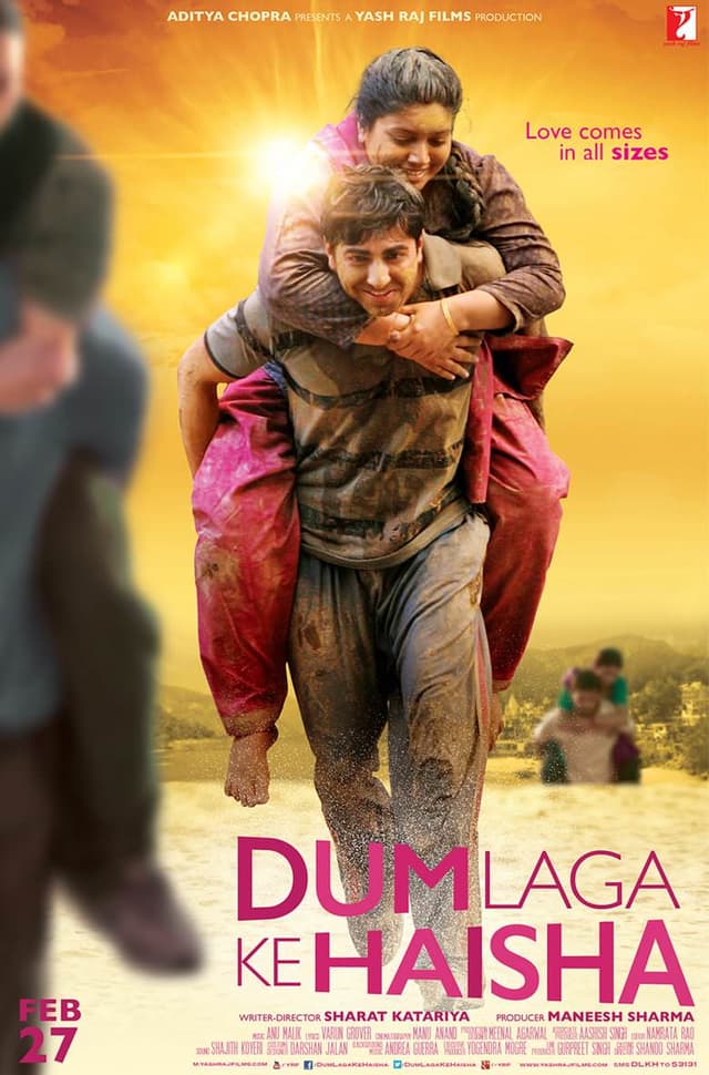 Dum Laga Ke Haisha poster
