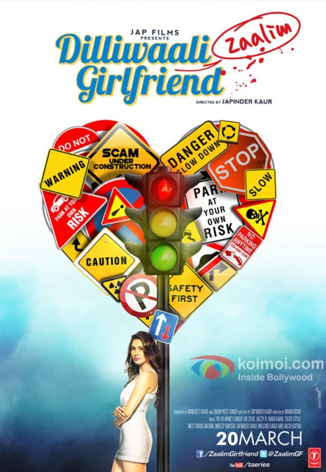 Dilliwali Zaalim Girlfriend poster