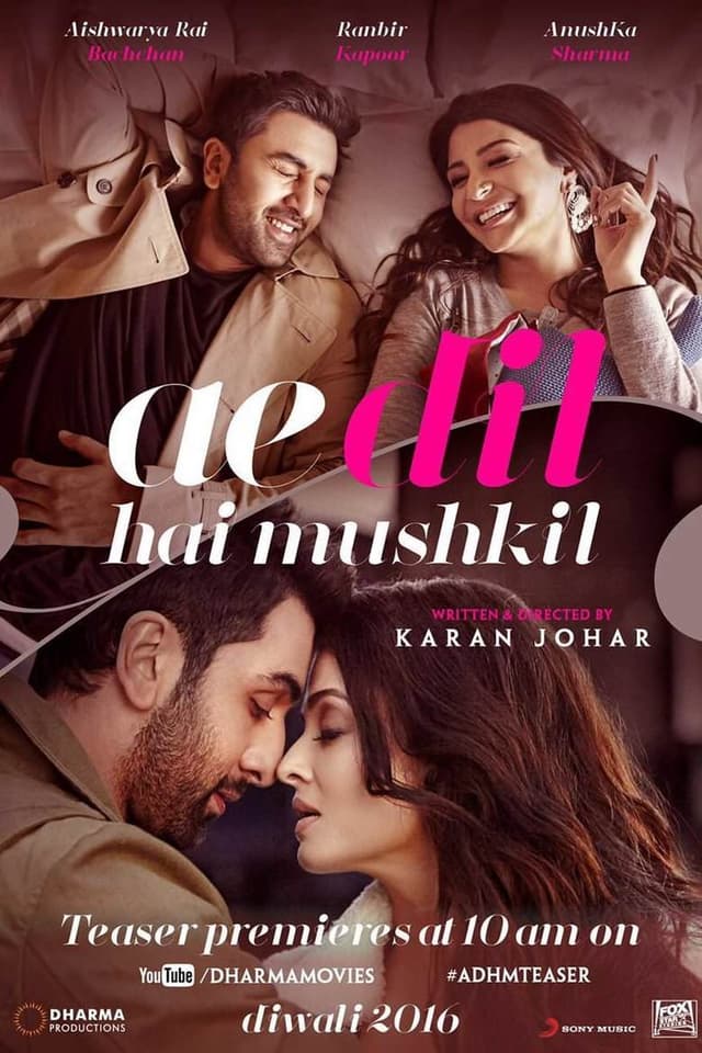 Ae Dil Hai Mushkil poster