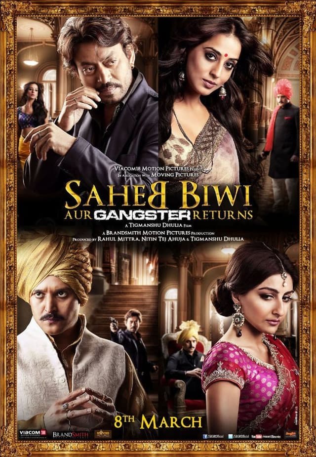 Saheb, Biwi Aur Gangster Returns poster