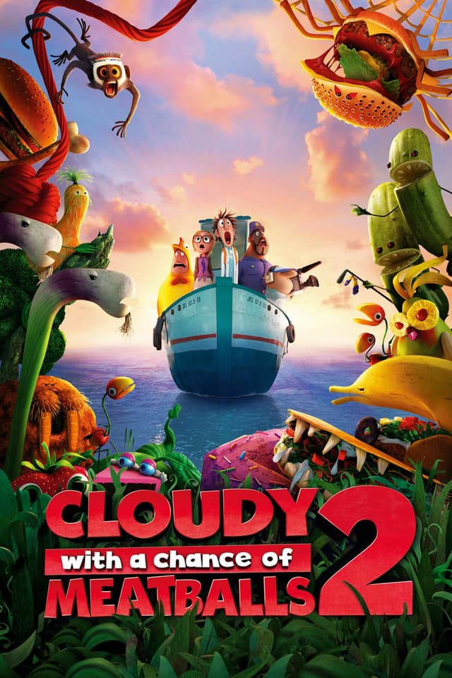 Cloudy with a Chance of Meatballs 2 poster