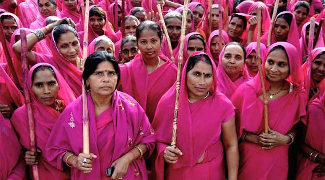 Gulabi Gang backdrop