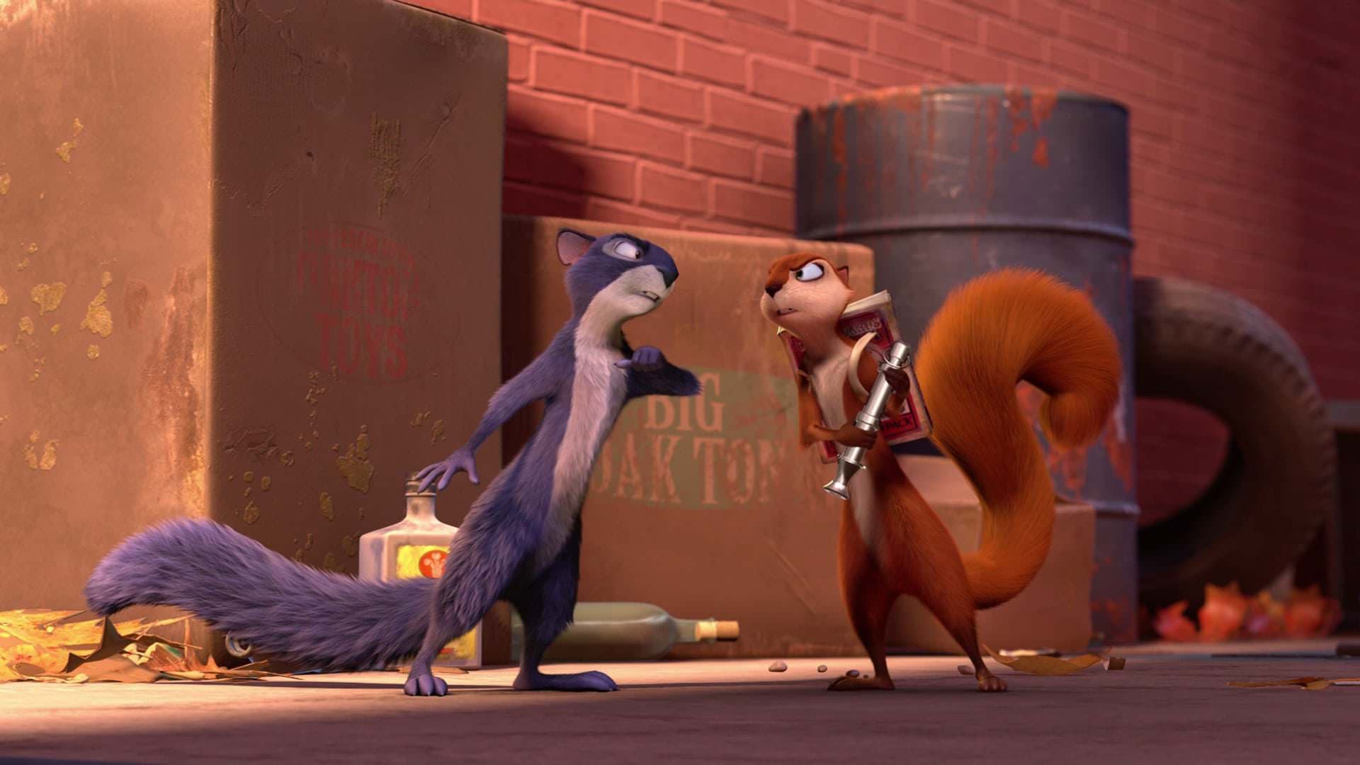 The Nut Job backdrop