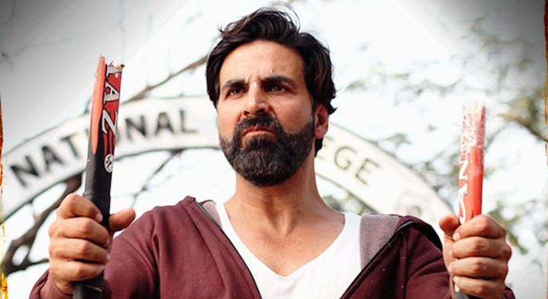Gabbar is Back backdrop