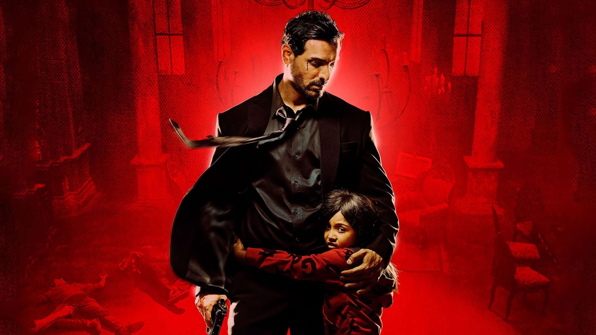 Rocky Handsome backdrop
