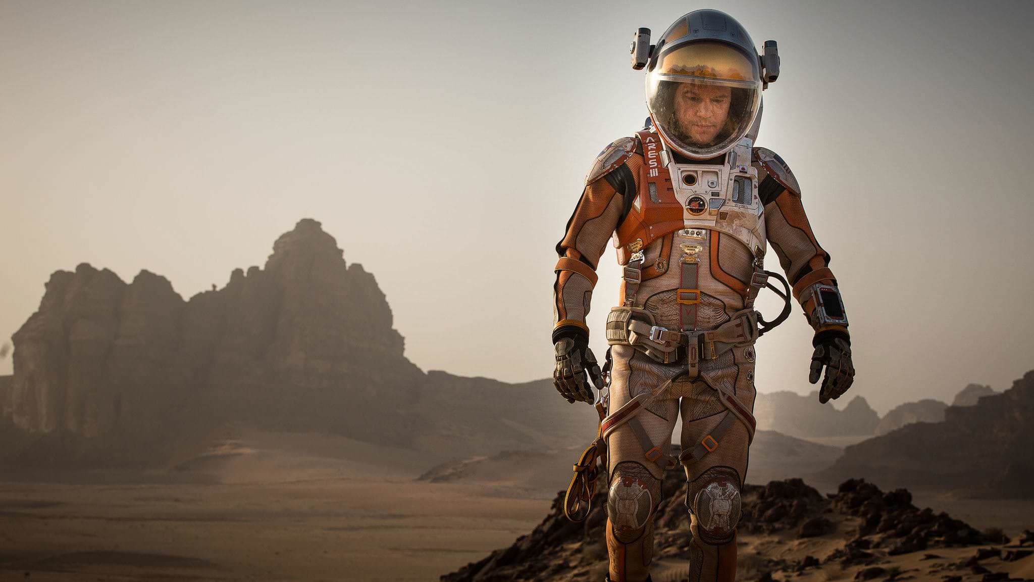 The Martian backdrop