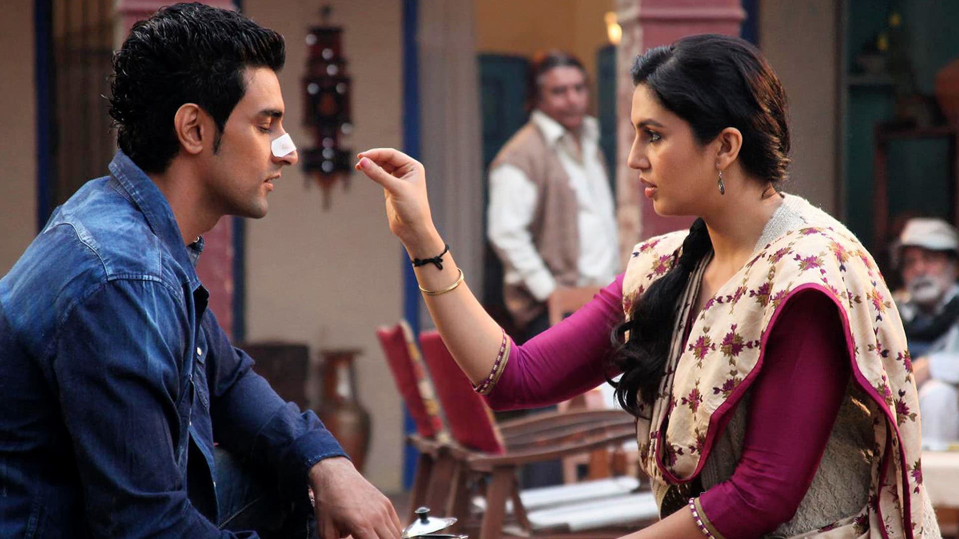 Luv Shuv Tey Chicken Khurana backdrop