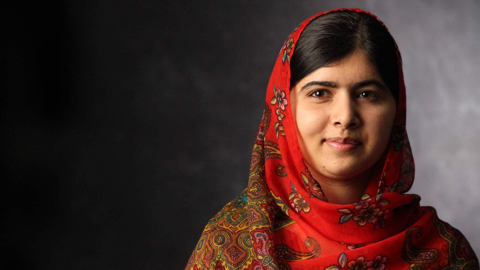 He Named Me Malala backdrop