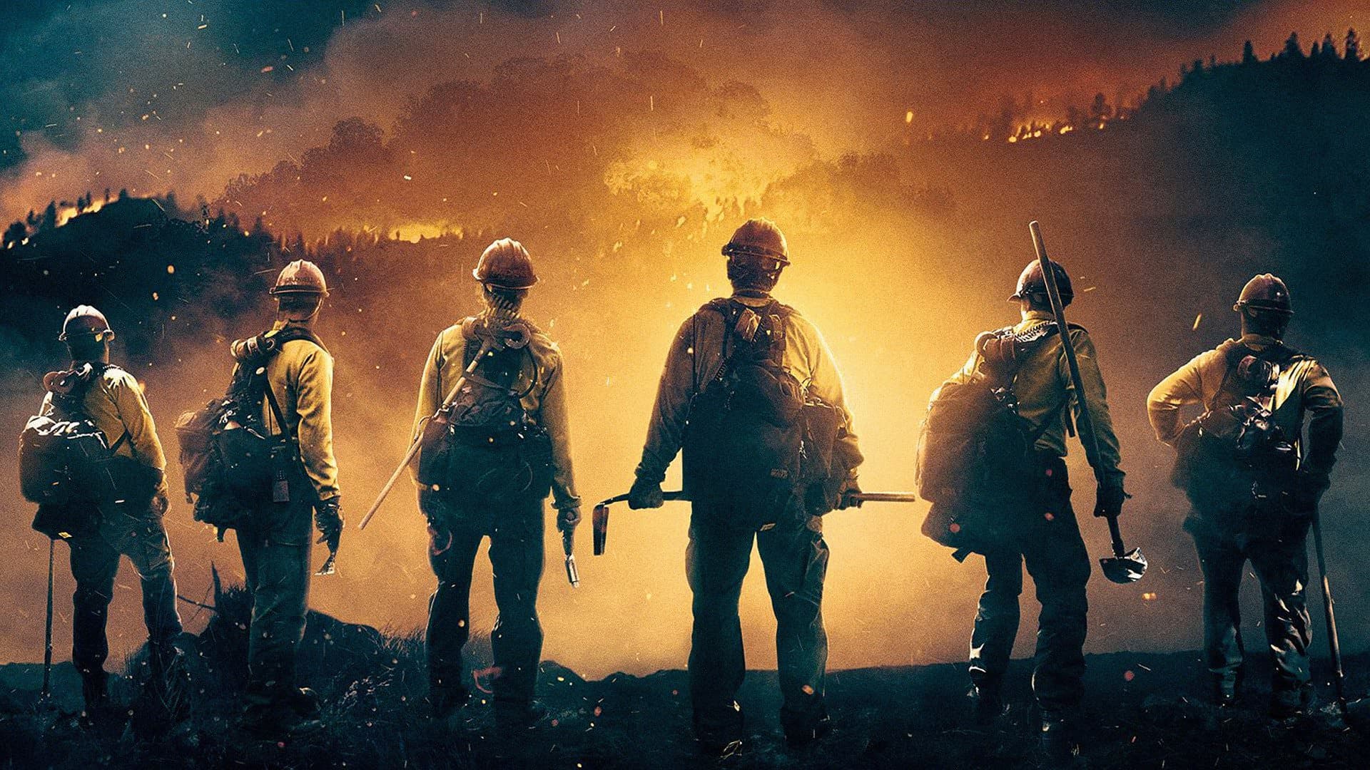 Only the Brave backdrop