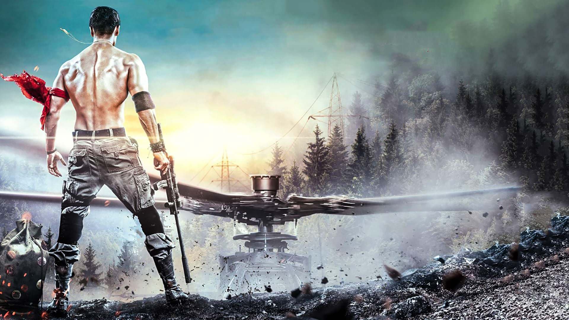 Baaghi 2 backdrop