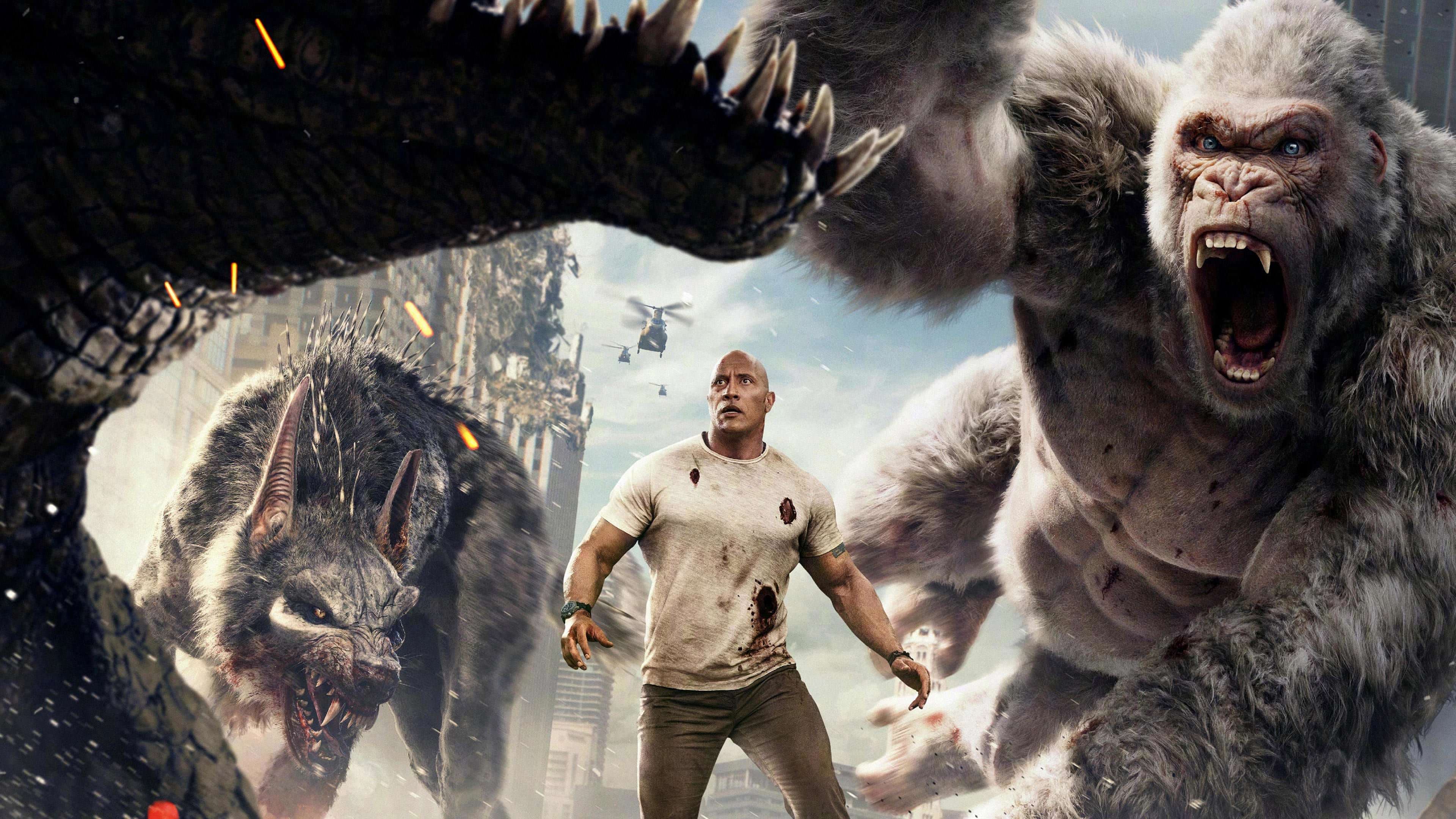 Rampage backdrop
