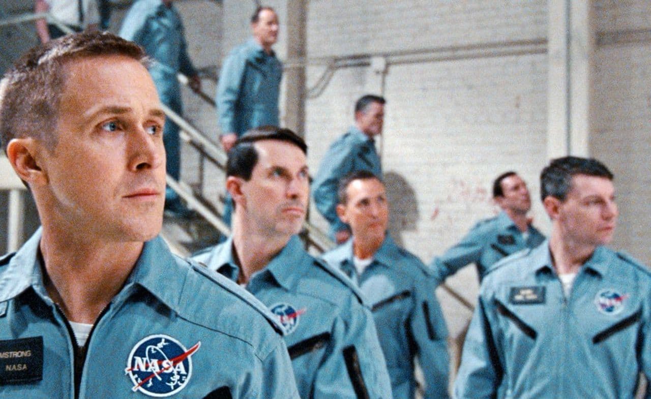 First Man backdrop