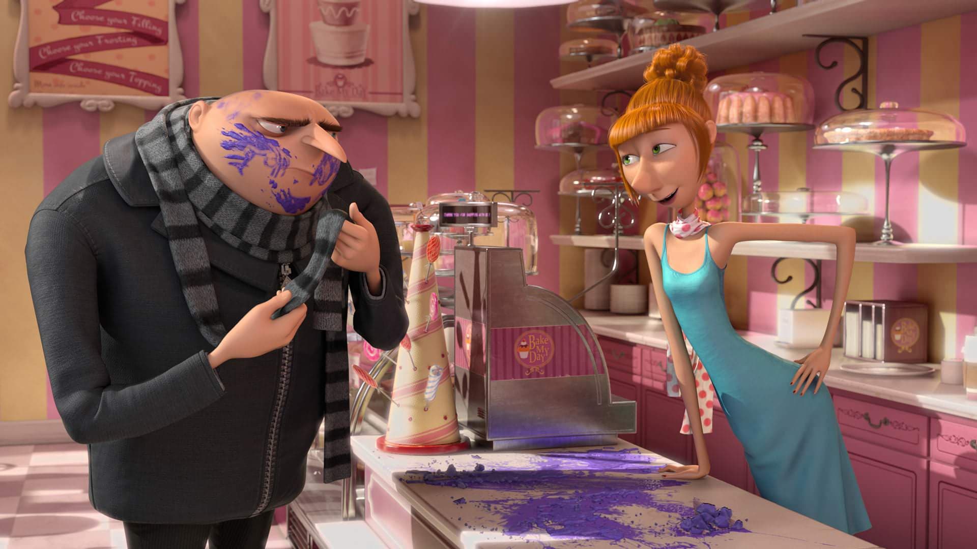 Despicable Me 2 backdrop