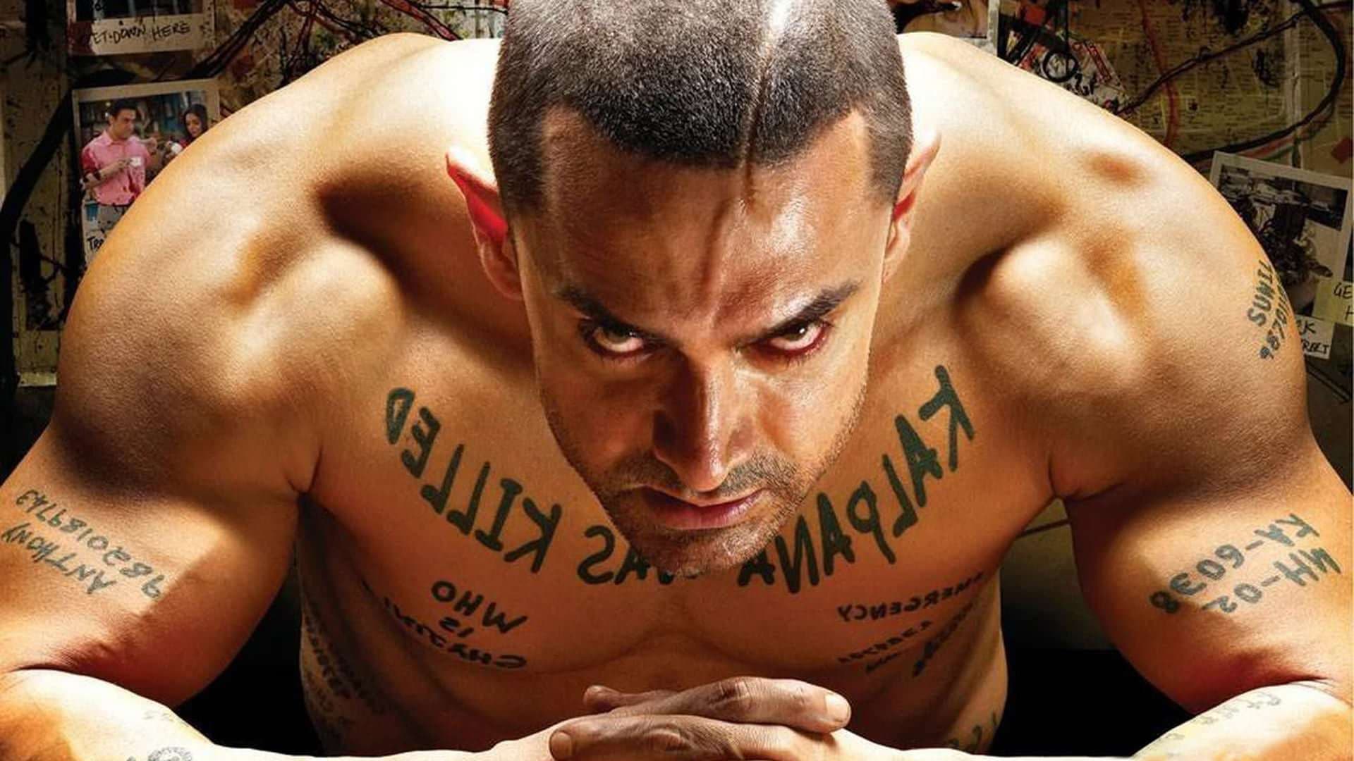 Ghajini backdrop