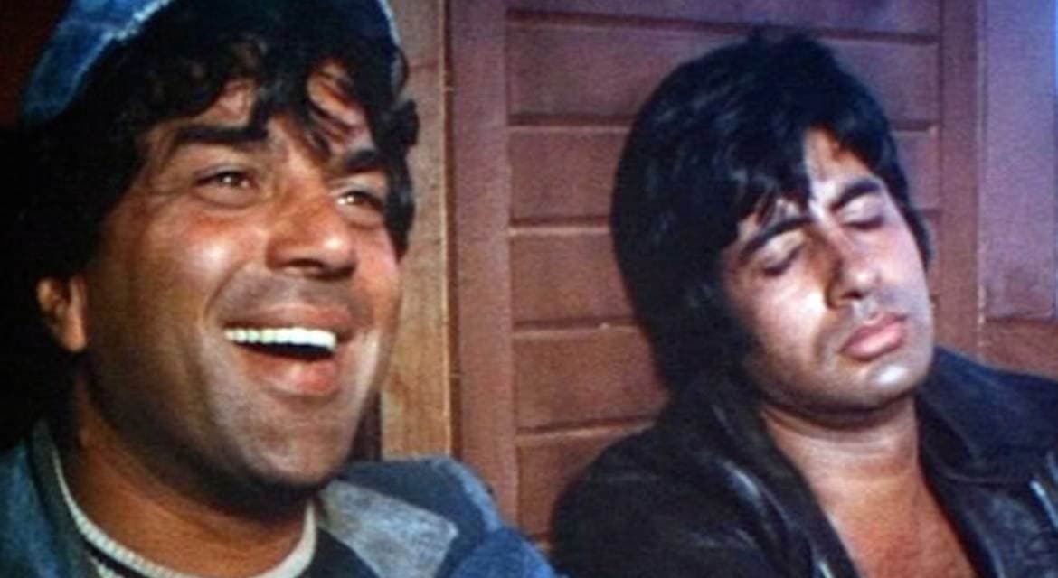 Sholay 3D backdrop