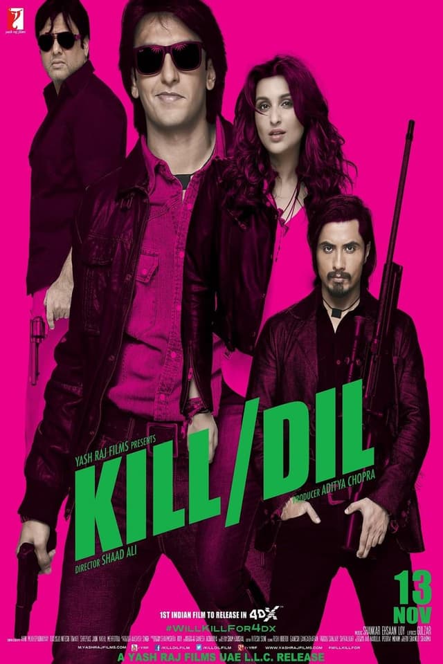 Kill Dil poster
