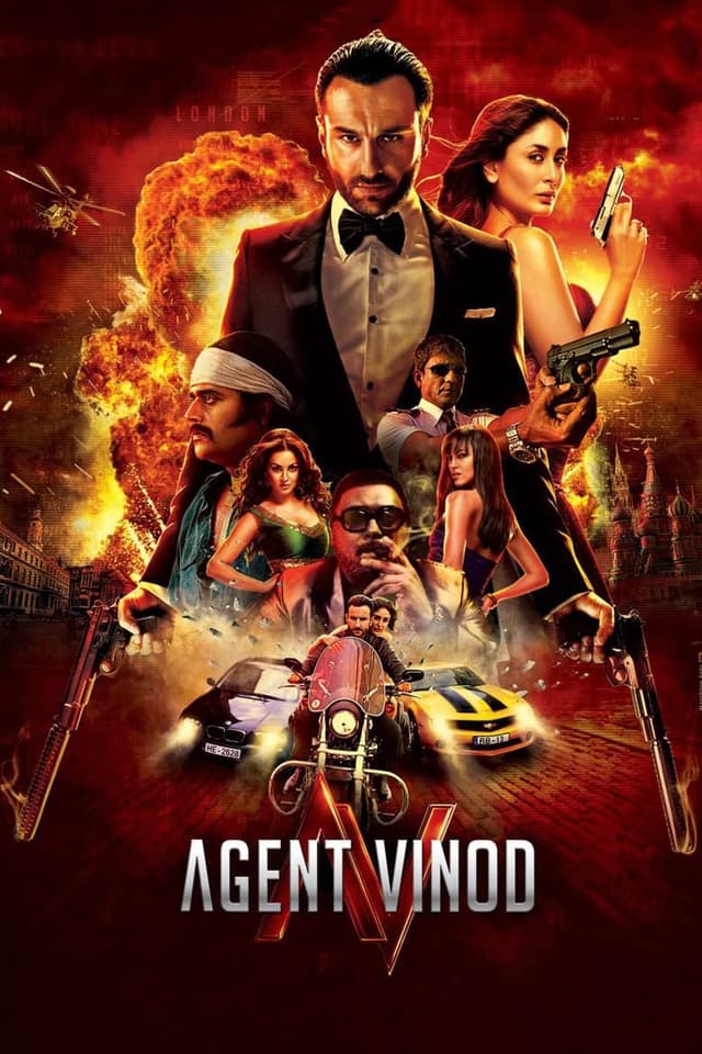 Agent Vinod poster
