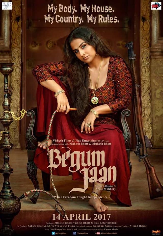 Begum Jaan poster