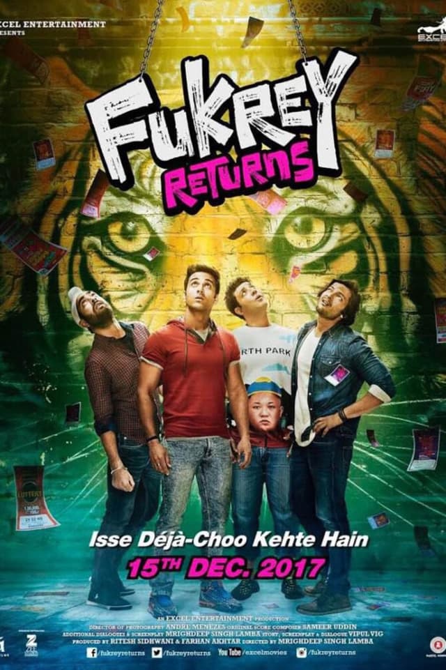 Fukrey Returns poster