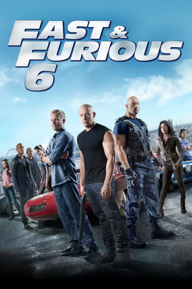 Fast & Furious 6 poster