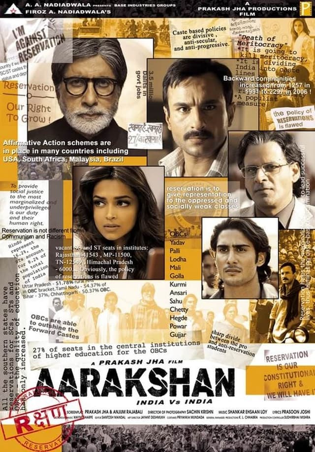 Aarakshan poster