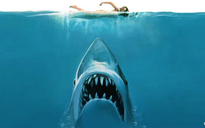 Poster Art from Jaws
