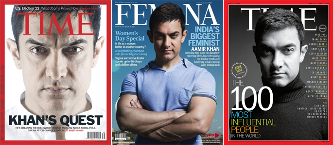 Aamir Khan is on Time magazine's 100 Most Influential People list