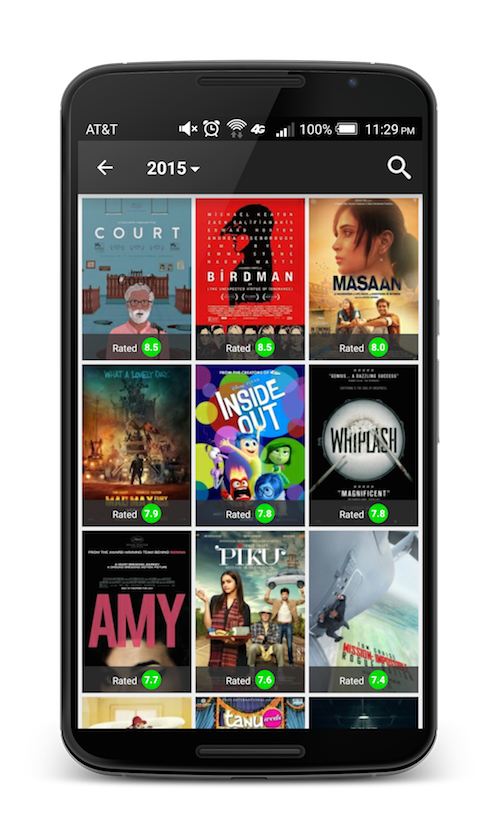Discover Movies at your fingertips