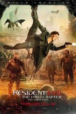 L-R) Resident Evil: The Final Chapter Cast - Fraser James, Ruby Rose,  Milla Jovovich, Director Paul W.S. Anderson, William Levy, Ali Larter, Rola  and Eoin Macken arrives at the Resident Evil: The