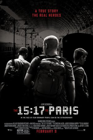 The 15:17 to Paris Poster